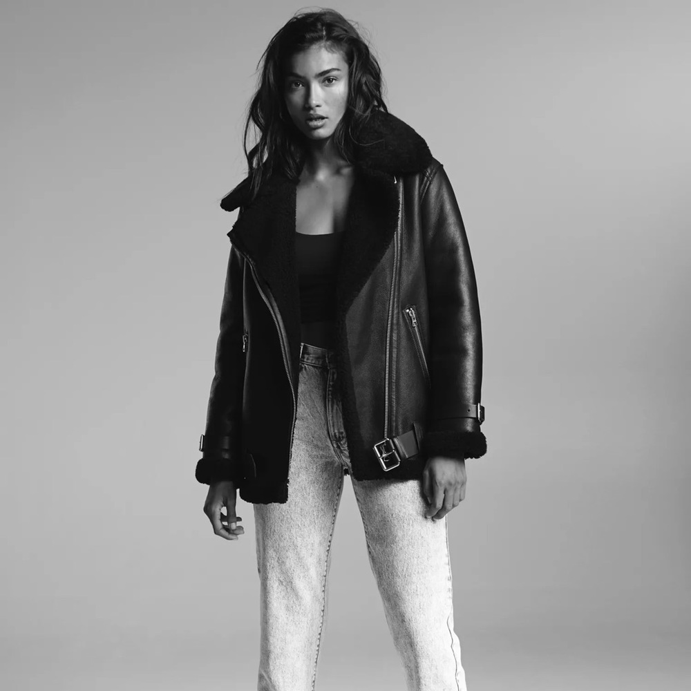 Wilfred Free Joan Shearling Jacket
